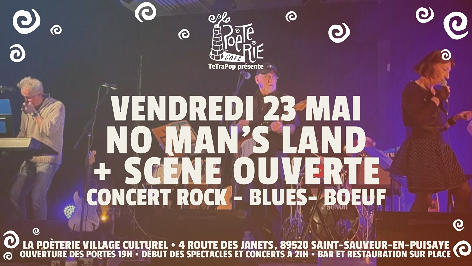 No man's land + Scène Ouverte