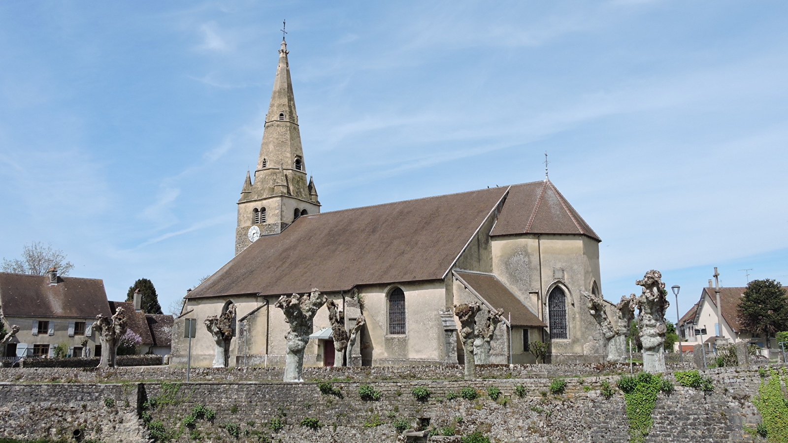 Eglise Saint Aignan de Ruffey sur Seille