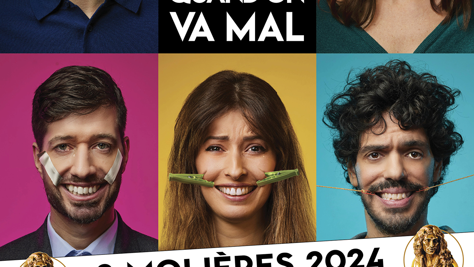 C'est pas facile d'être heureux quand on va mal