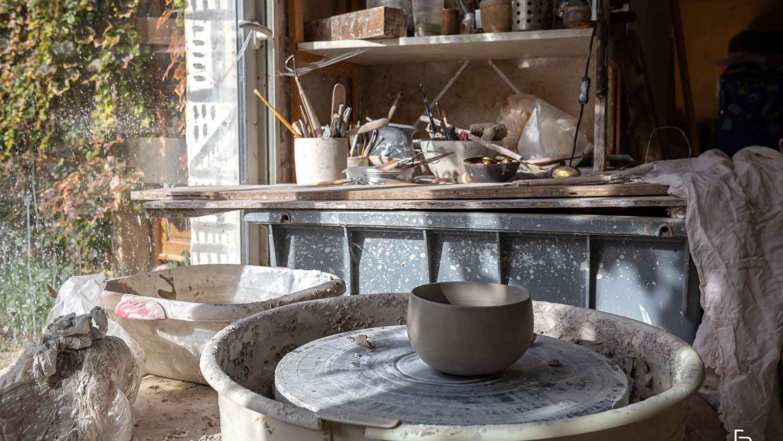 L'atelier de céramique Raku, Régula Brotbek