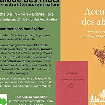 La balade des mots, rencontre entre littérature et nature. - AVALLON