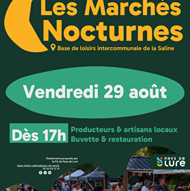 Marché Nocturne à la Base de la Saline 