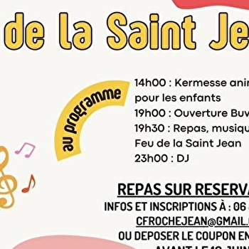 Feu de la Saint Jean - ROCHEJEAN