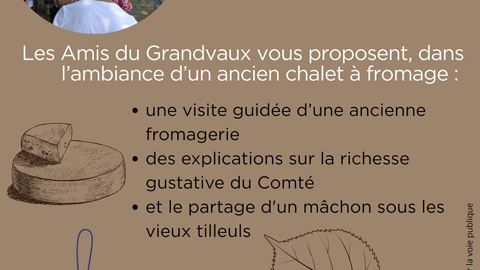 Soirée thématique et mâchon 'Les goûts du Comté'