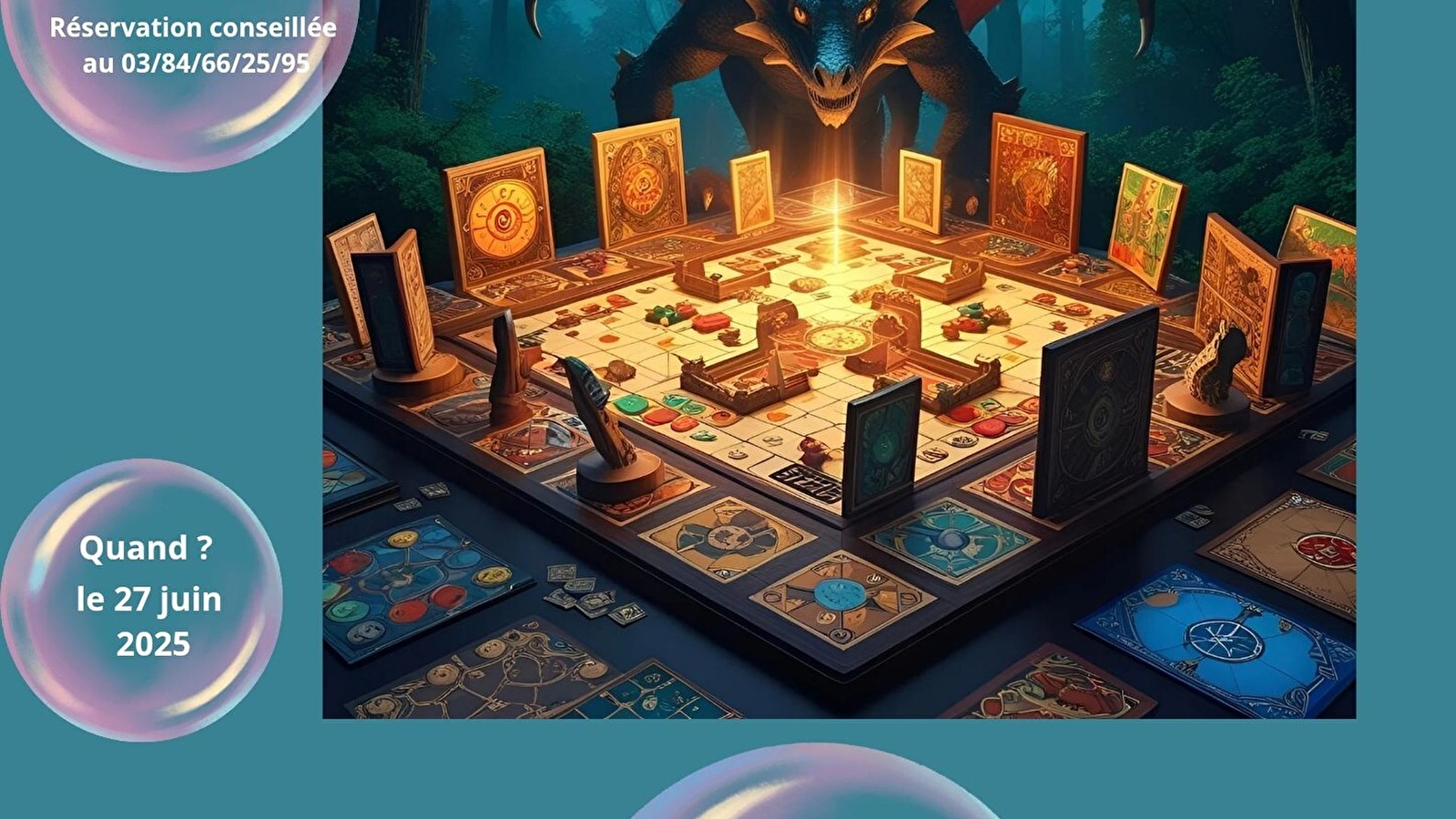 Soirée jeux de société