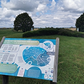 Point de partage des eaux - MEILLY-SUR-ROUVRES