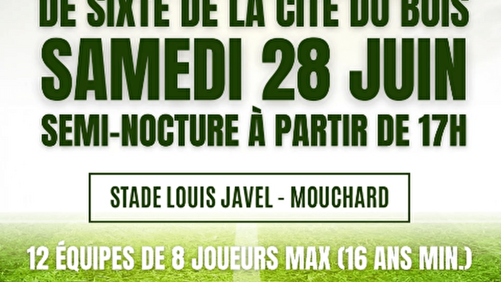 Tournoi de Sixte de la Cité du Bois