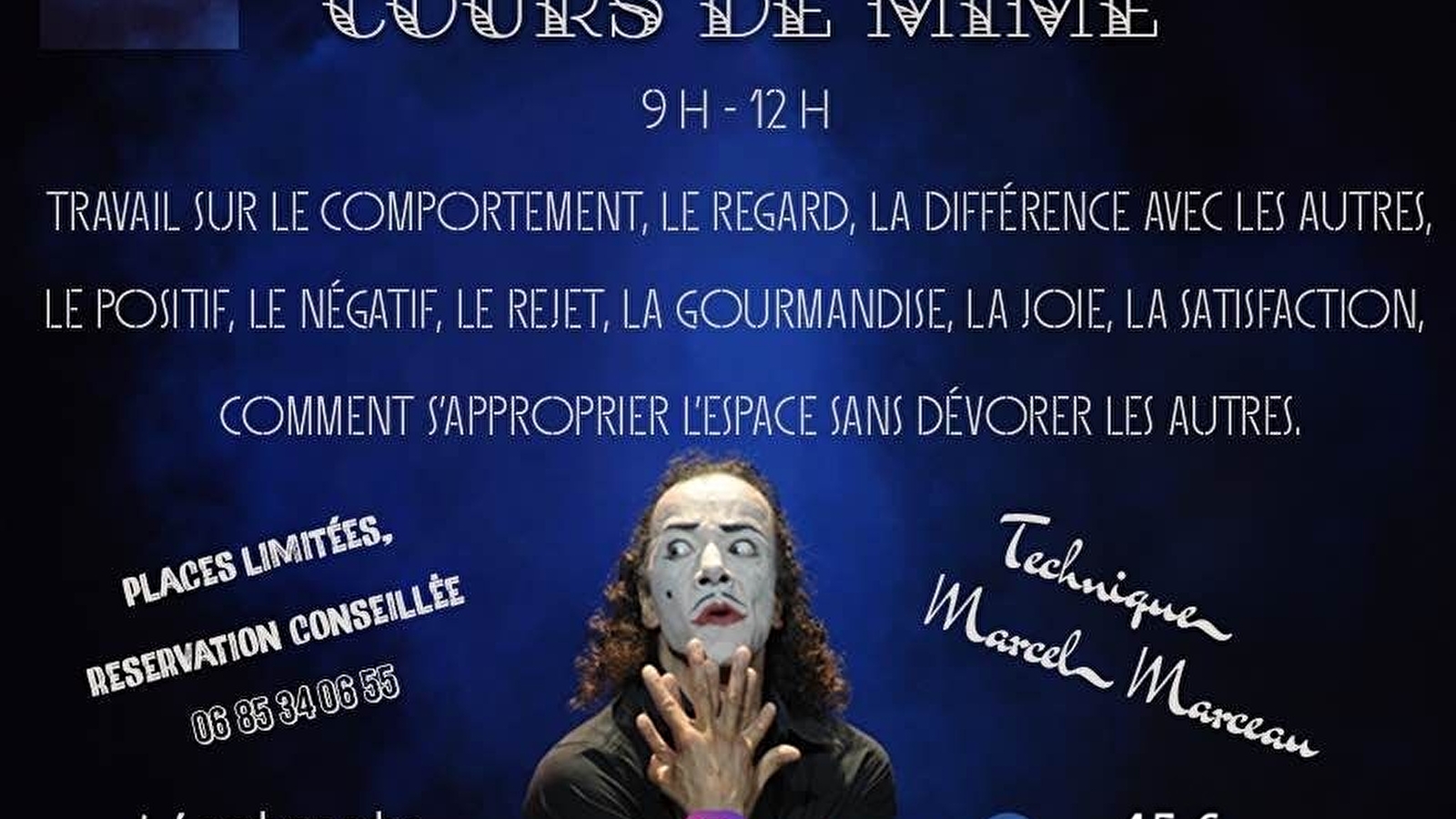 Cours de mime