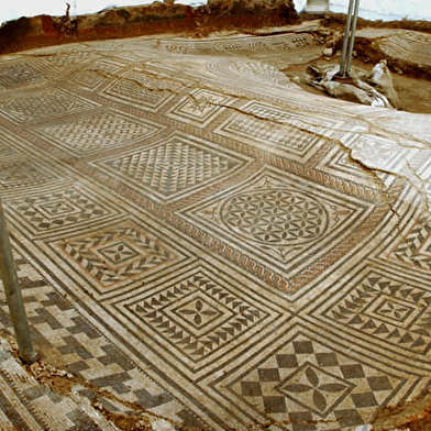 Les mosaïques gallo-romaines de Besançon / Circuit n°1 : Du musée des Beaux-Arts au Collège Lumière   