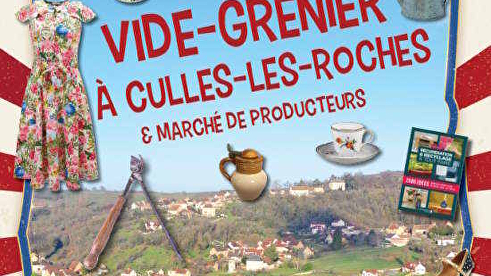Vide-grenier à Culles-les-Roches