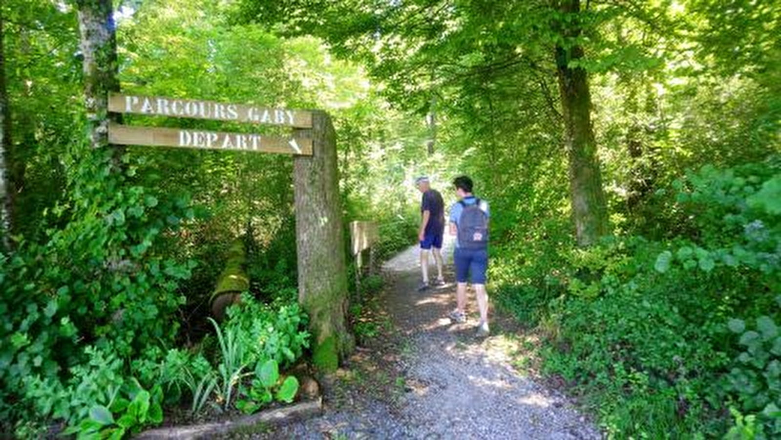 Sentier de loisir et découverte 'Gaby'