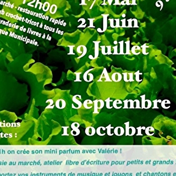 Marché Bio et Artisanal - BROYE-AUBIGNEY-MONTSEUGNY