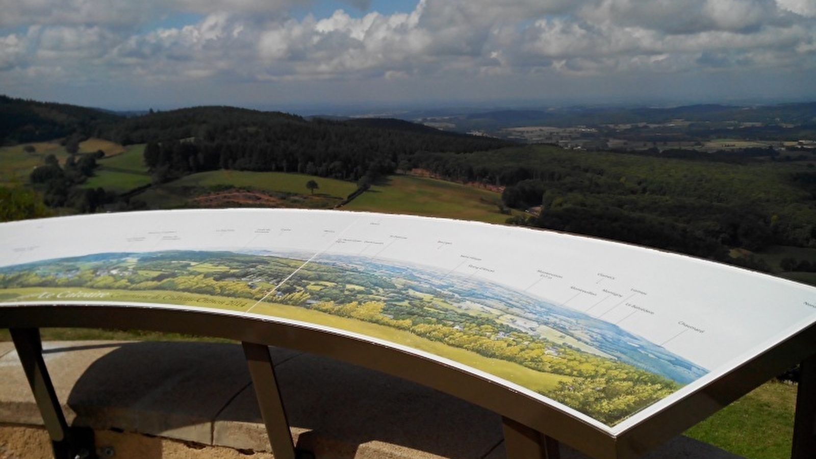 Panorama du Calvaire et château médiéval