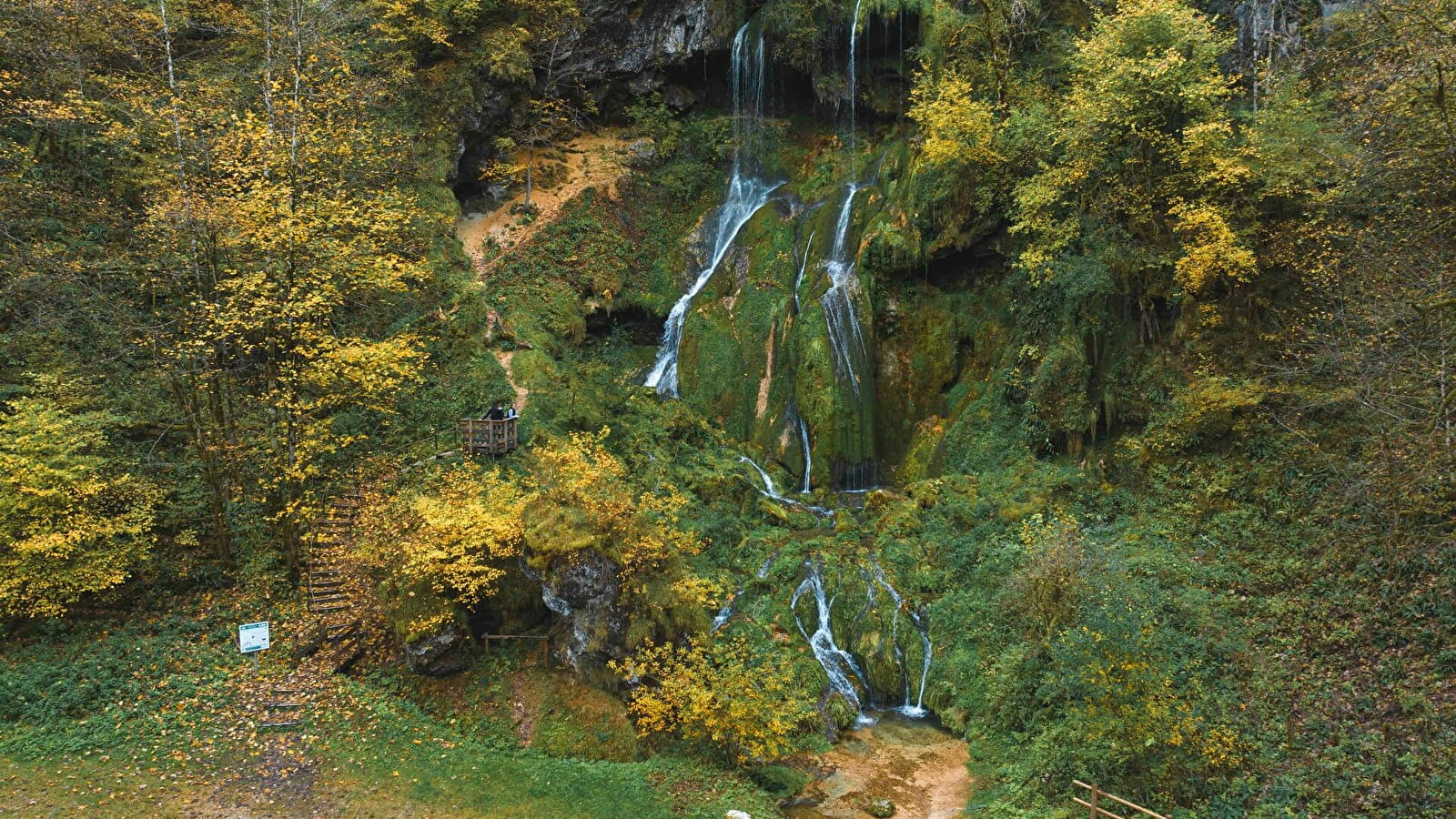 Cascade du Moulin de Vermondans