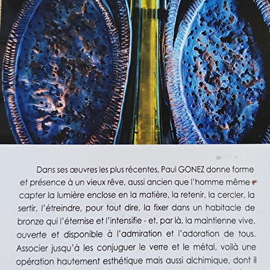 Exposition de sculptures Paul Gonez