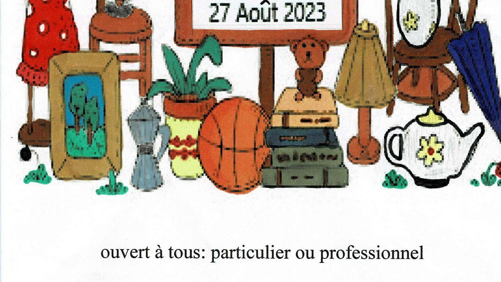 Vide-greniers à Buffon