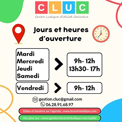CLUC Centre Ludique d'Utilité Collective
