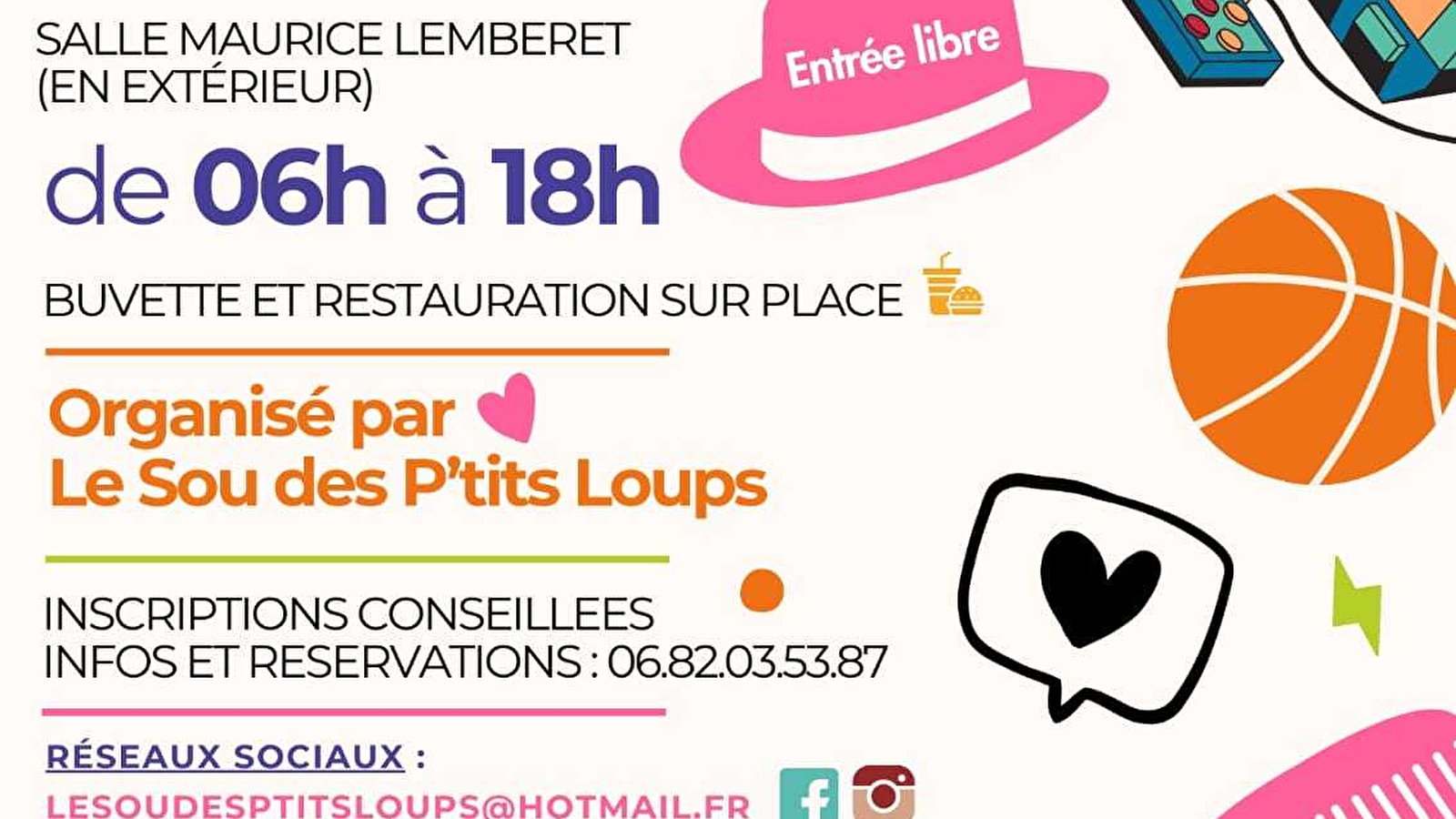Vide grenier des p'tits loups