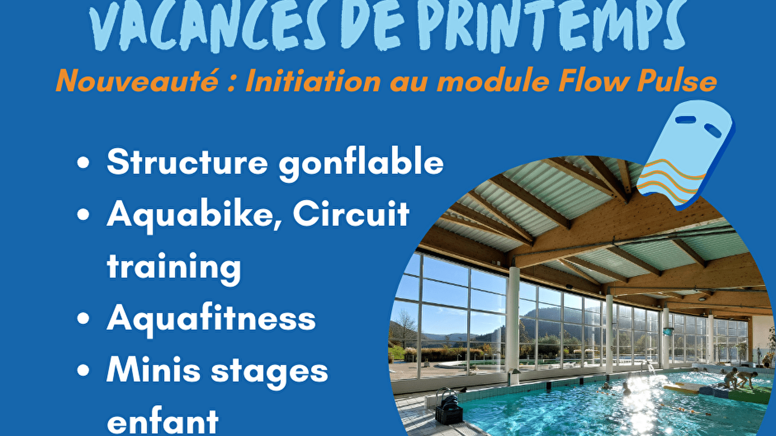Mini-stage enfant natation (débutant)