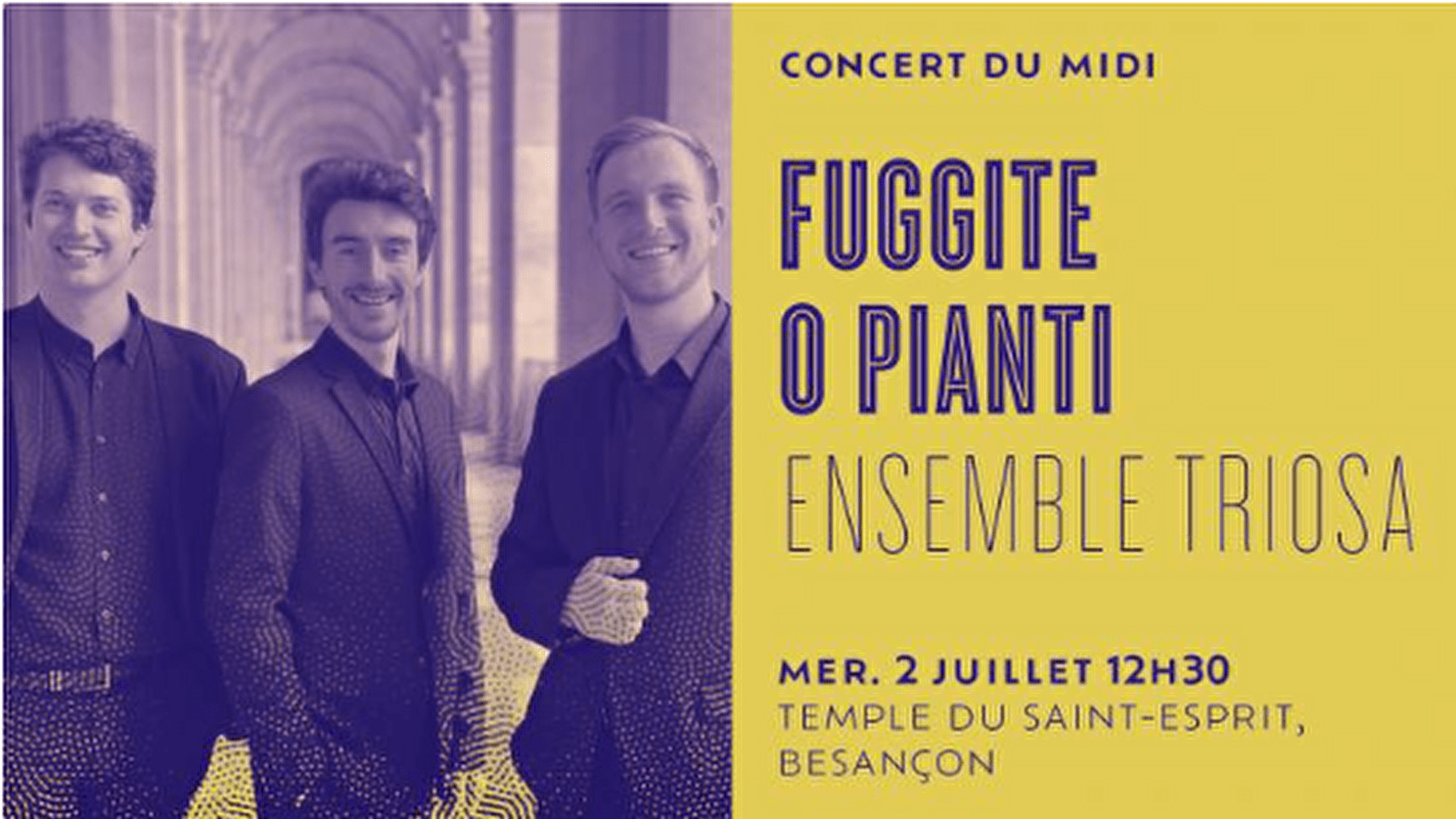 Orgue en ville: Fuggite o pianti
