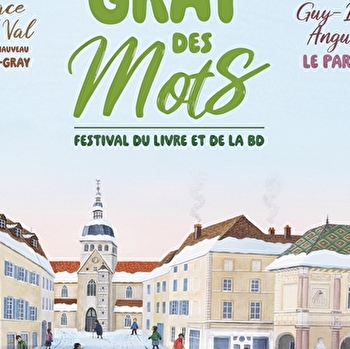 Festival du livre Au Gray des mots - ARC-LES-GRAY