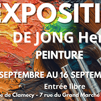 Exposition de DE JONG Henk - CLAMECY