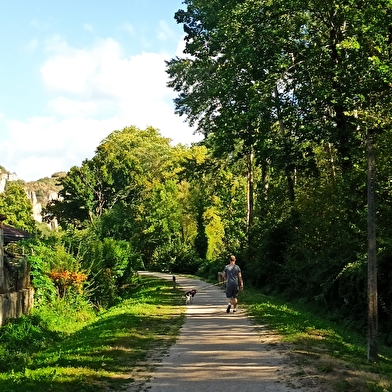 Circuit des voies vertes : Viarhôna et ancien chemin du tram