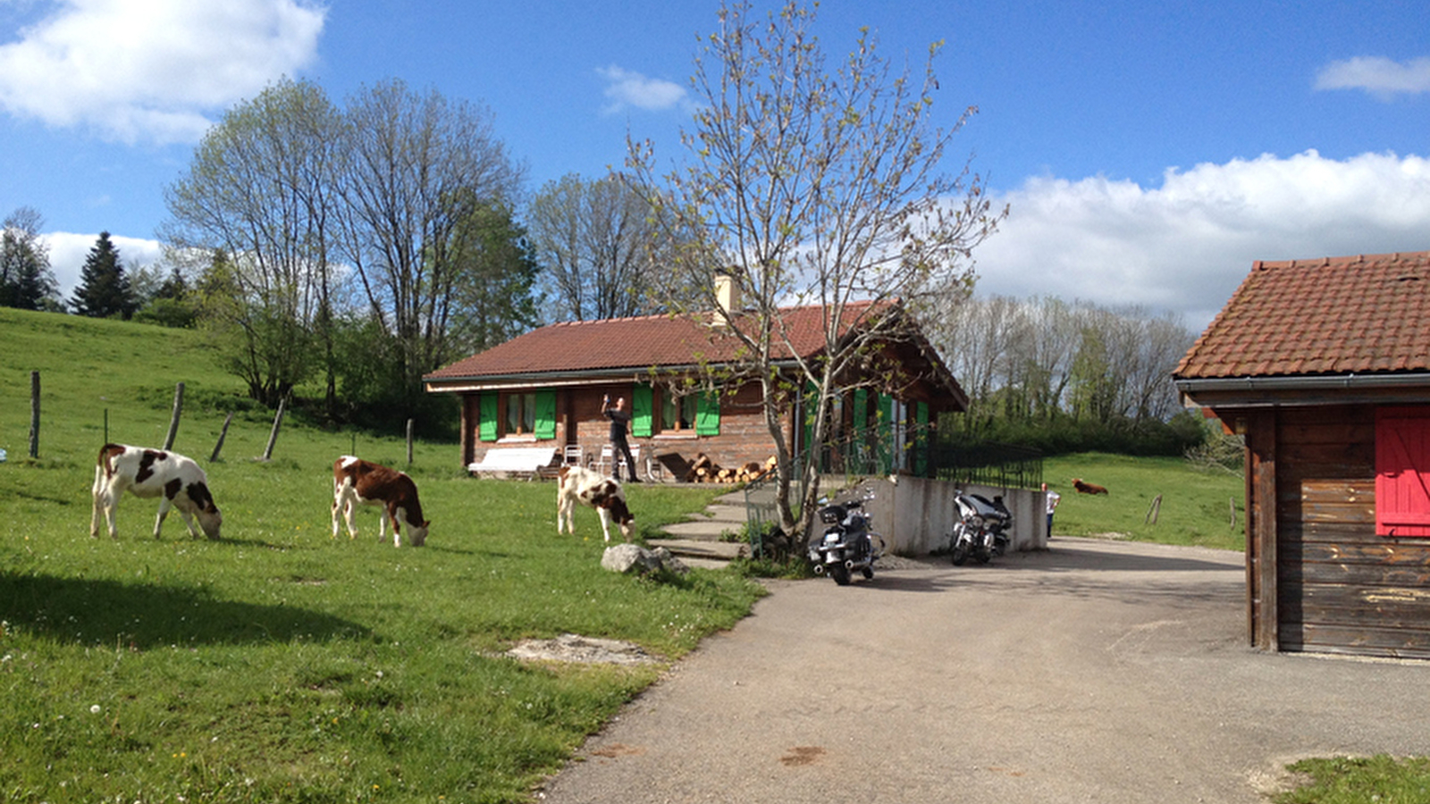 Chalet à la ferme