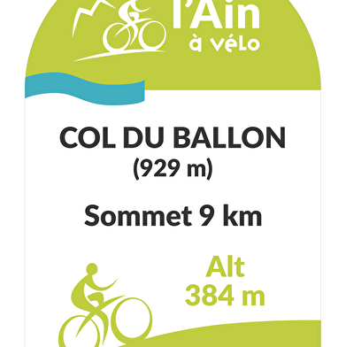Col du Ballon depuis Tenay