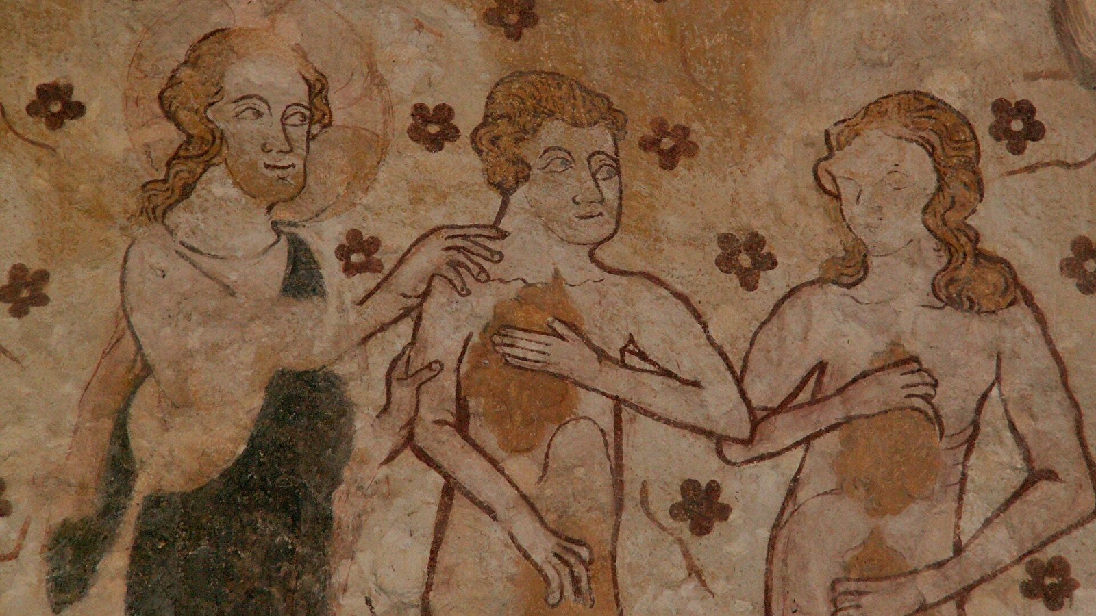 Peintures murales en Puisaye-Sainte Anne, Saint Pierre et Saint Fiacre