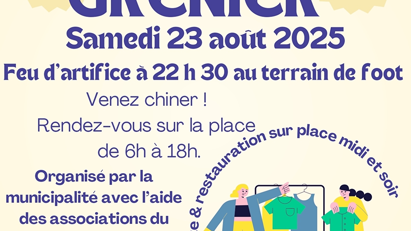 Vide grenier Fête du village