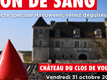 Collecte de sang déguisée pour Halloween au Château du Clos de Vougeot - VOUGEOT