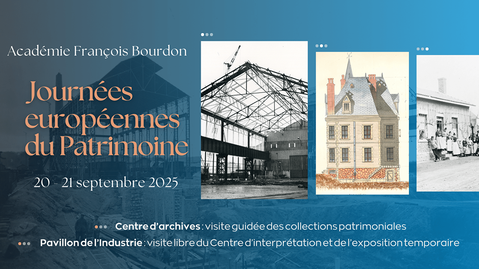Journées européennes du patrimoine : Centre d'archives de l'Académie François Bourdon