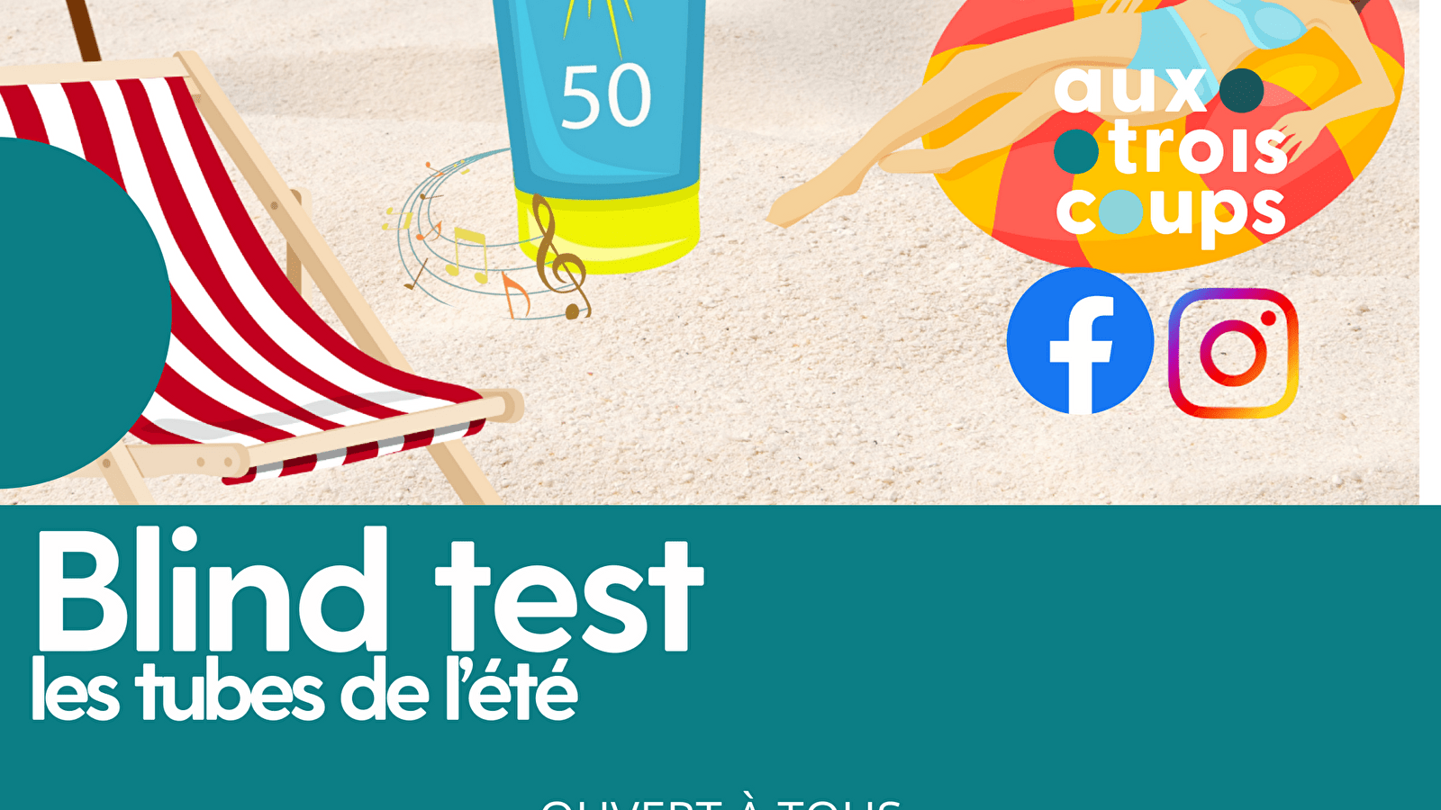 Blind test de l'été et soirée déguisée