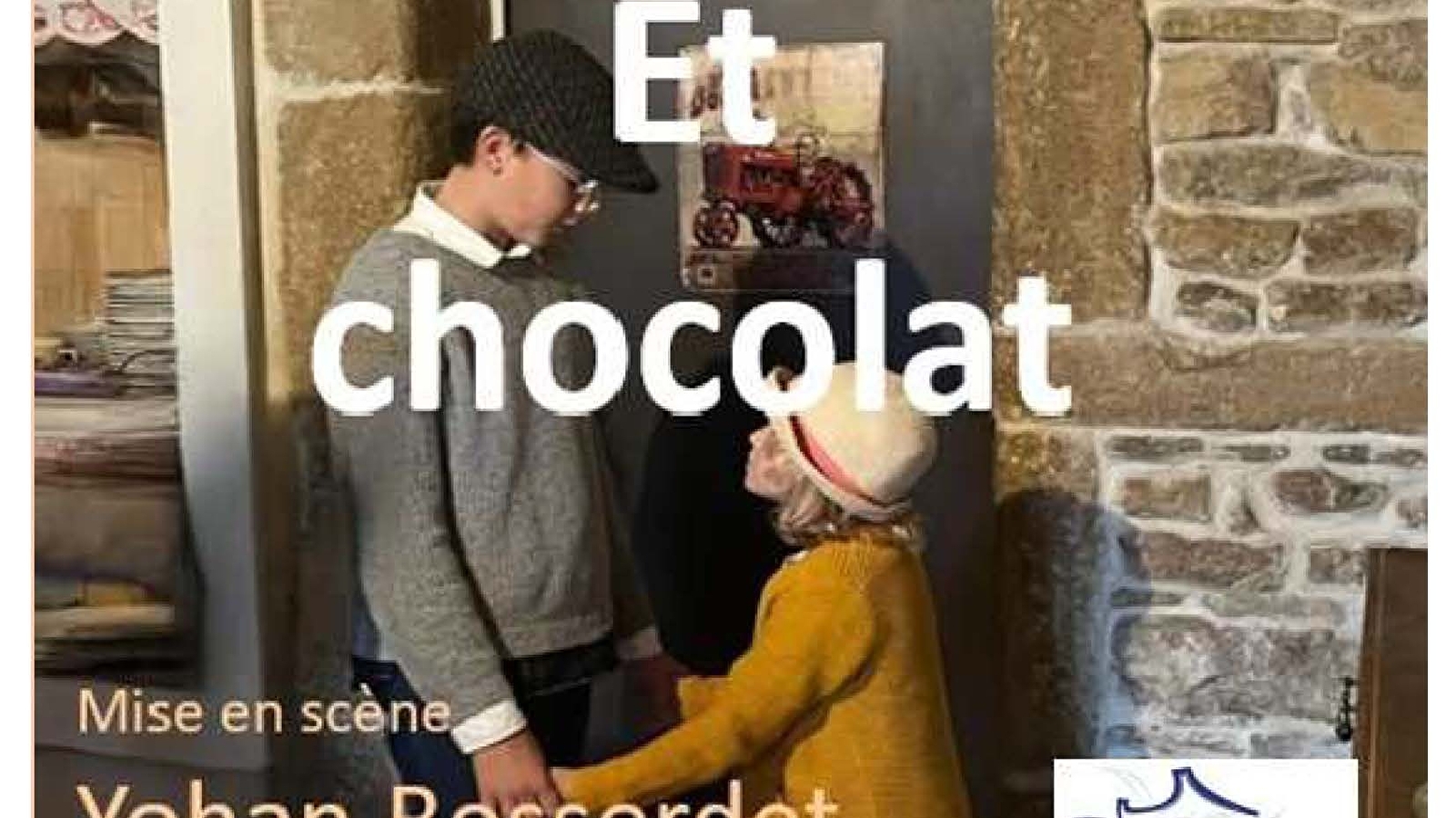 Diffusion film 'Robe rose et chocolat'