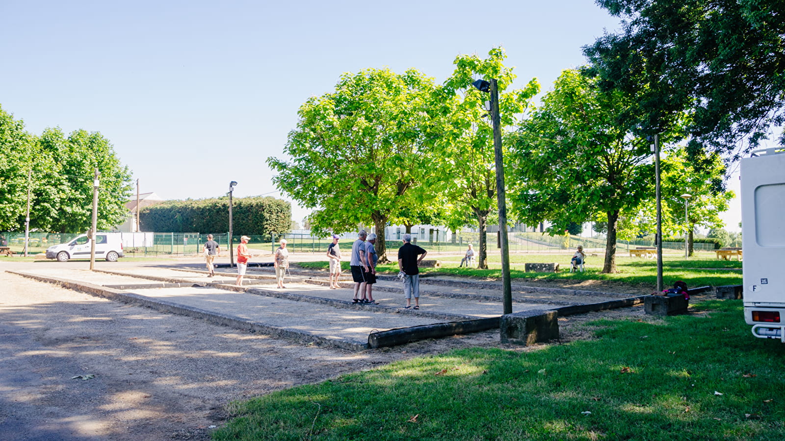 Camping car park La Plage