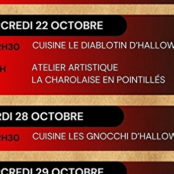 Atelier de cuisine participatif : le diablotin d'Halloween - CHAROLLES