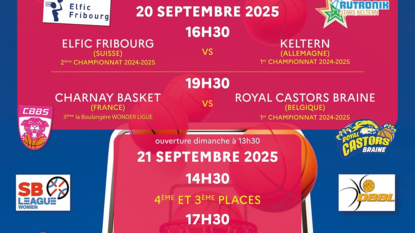 Tournoi de Basket : LuxELLE Trophy