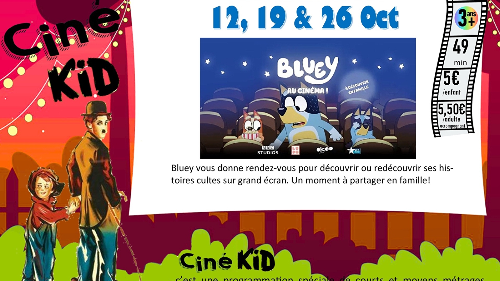 Ciné Kid - Bluey au Cinéma