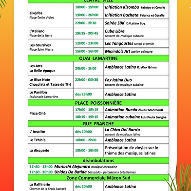 Festival Latino dansant et gourmand 