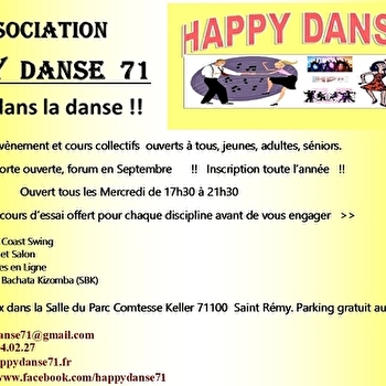 Cours et Stage de Danses - SAINT-REMY