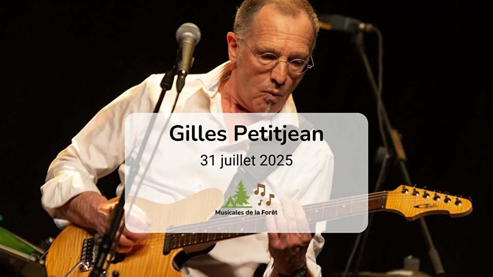 Musicales de la Forêt - Concert - Gilles Petitjean