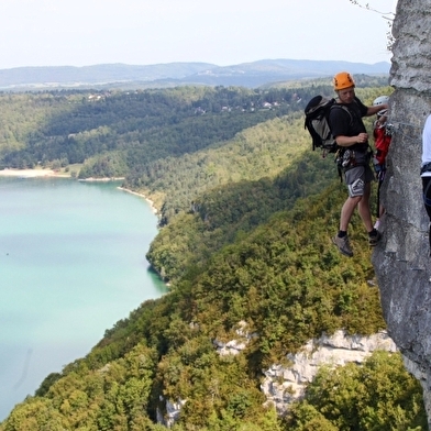 Via ferrata du Regardoir - lac de Vouglans