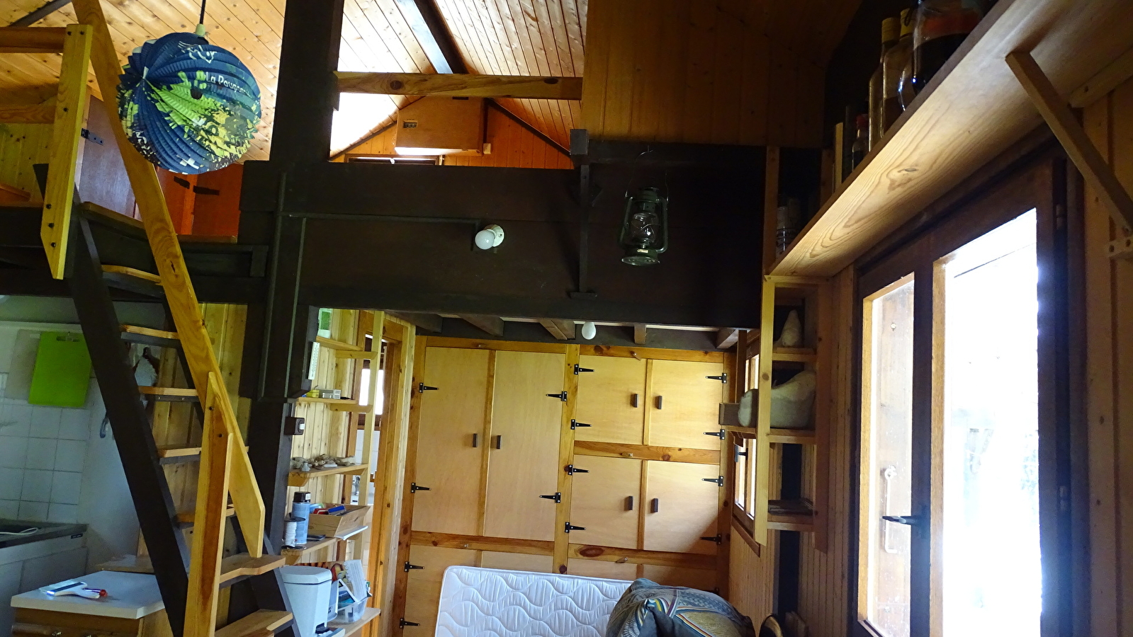 Chalet en bord de seille