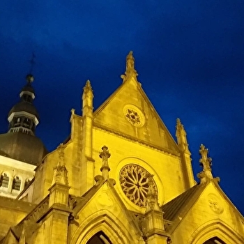 Visite de la Basilique à la lampe torche - GRAY