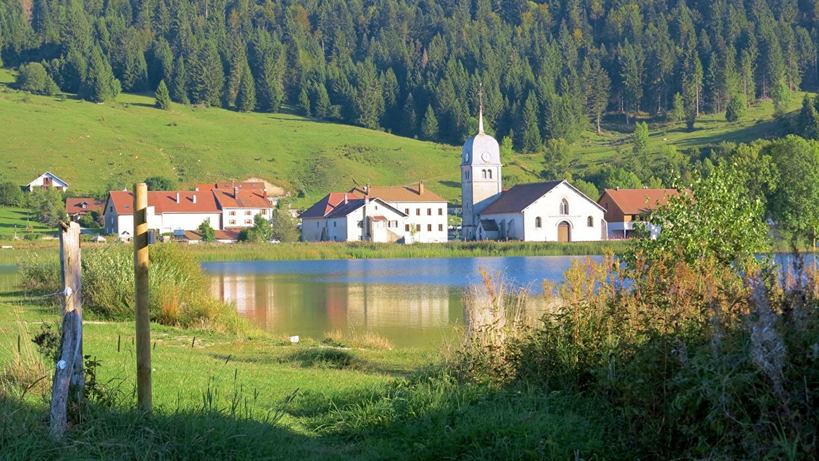 Tour du lac de l'Abbaye