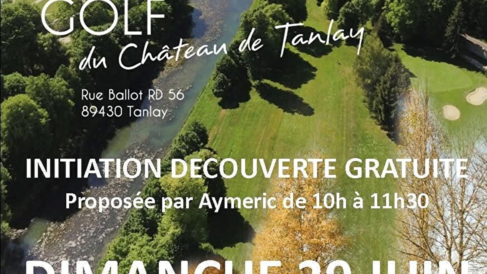 Initiation au golf