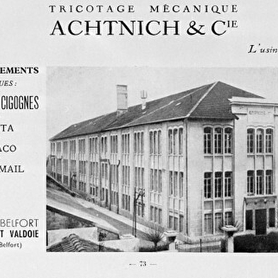 Tricotage mécanique Achtnich & Cie 