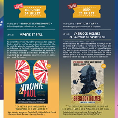Festival de Santenay 2024, Musique et Théâtre