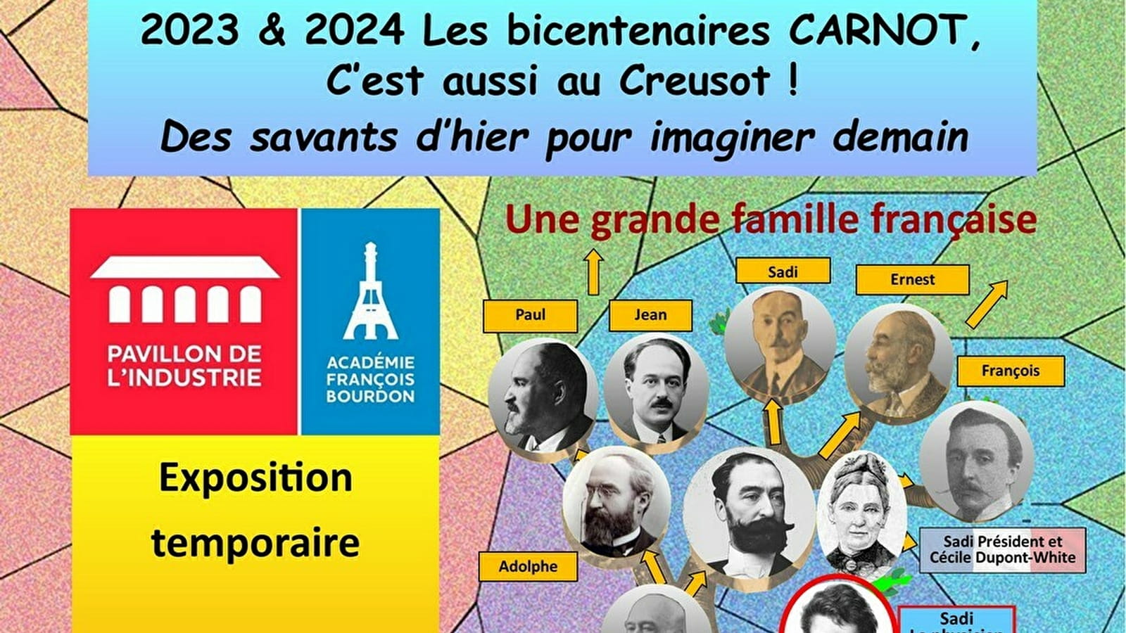 Exposition temporaire : "2023-24 - Les bicentenaires Carnot,... Du 10 avr au 31 oct 2024